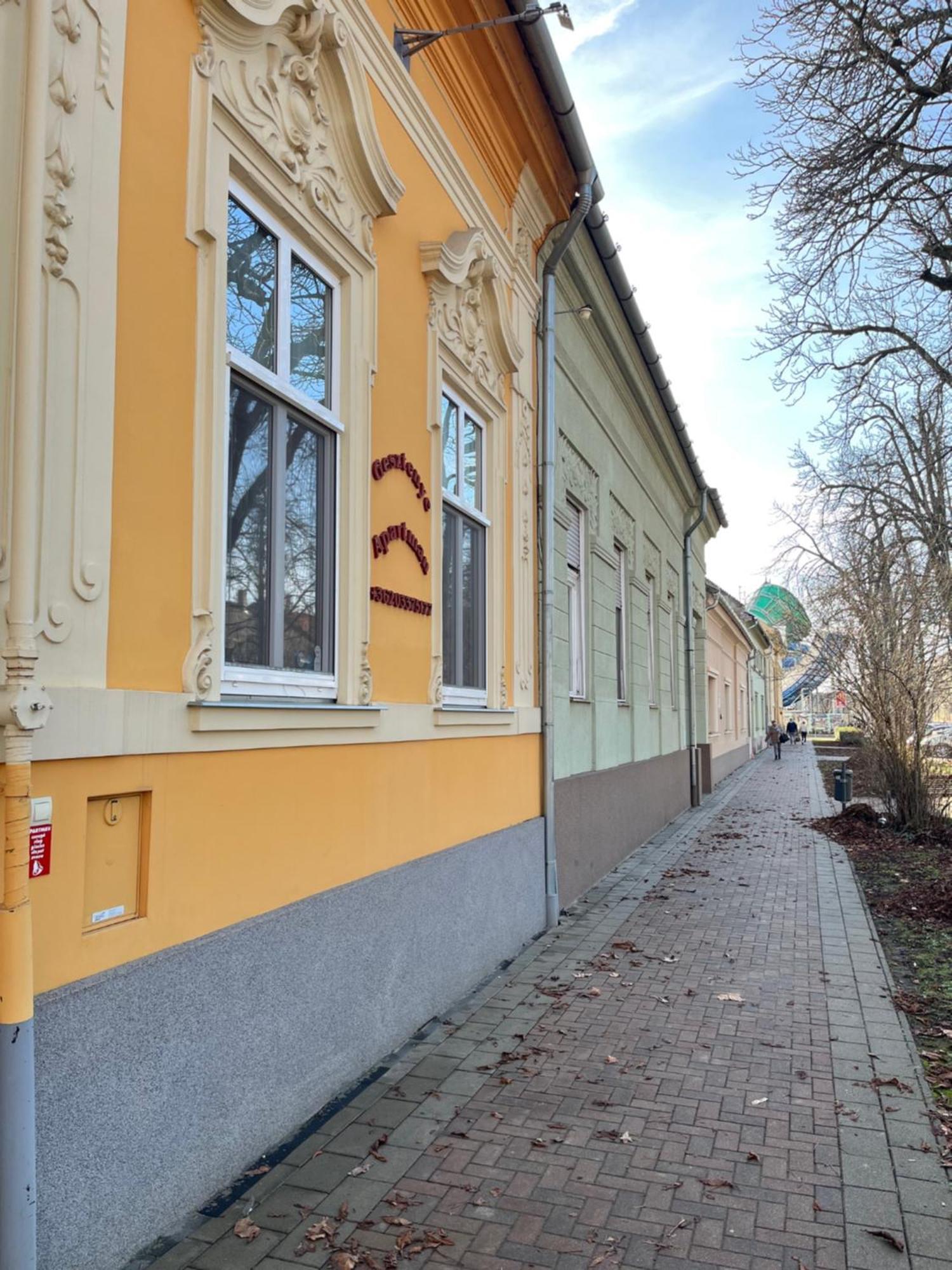 Gesztenye Apartman Makó Buitenkant foto